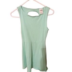 Victoria's Secret Pink Green Casual Mini Dress S